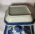 Late 18th Century 18th Century Chinese Export Blue White Canton Ware Covered Dish For Sale - Image 5 of 7