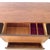 Wood Vintage Mid-Century Modern Walnut Credenza With Sculptural Metal Pulls For Sale - Image 7 of 15