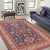 Enhance your home with this exquisite hand-knotted Super Kazak rug, crafted from fine hand-spun wool and dyed with all-...