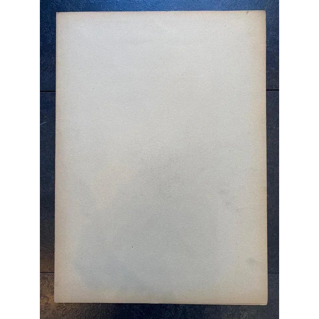 Otto Vautier, Esquisse d'homme, 1910, Pencil on Paper For Sale - Image 5 of 6