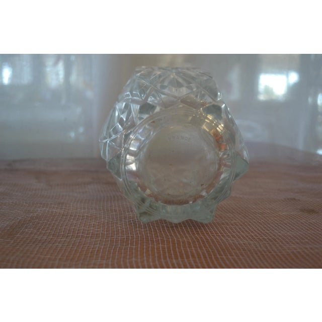 Late 20th Century French Crystal Vase For Sale In Sacramento - Image 6 of 7