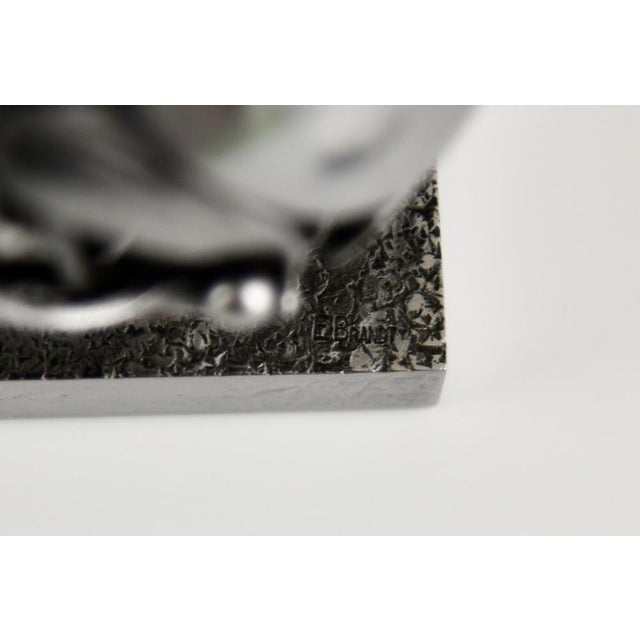 Art Deco Mistletoe or Boule De Gui Table Lamps by Edgar Brandt for Daum, 1925, Set of 2 For Sale - Image 11 of 14