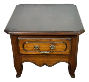Louis Philippe Style Coffee Table in Walnut, 1960s