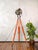 Orange Theater Spotlight Floor Lamp from ADB Belgium, 1960s For Sale - Image 4 of 14
