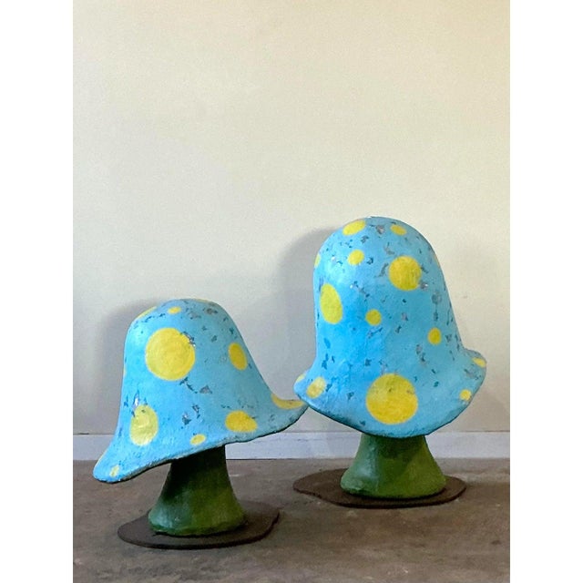 These exceptional sculptural pieces capture the irreverent charm of 1970s Pop Art and whimsical design, utilizing durable...
