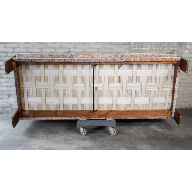 1960s Attributed to Adrian Pearsall for Craft Associates Walnut Sofa For Sale - Image 18 of 18