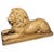 Large English Recumbent Lion of Glazed Stoneware For Sale - Image 10 of 10