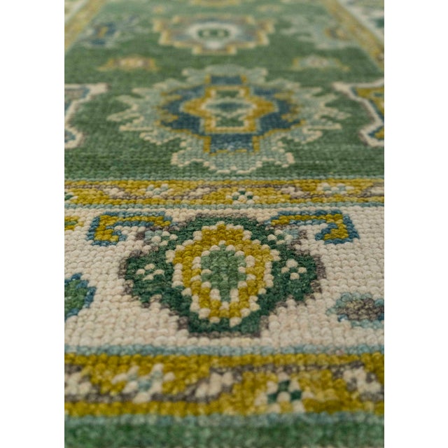Turkish Turkish Oushak Rug 3' x 6'10" #20437 For Sale - Image 3 of 8