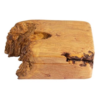 Burlwood Dresser Box For Sale