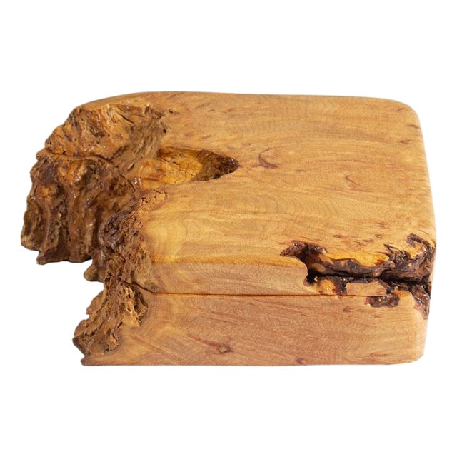 Burlwood Dresser Box For Sale