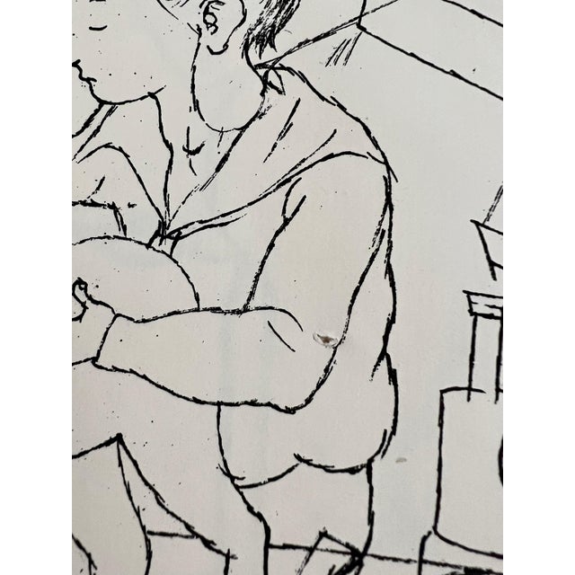 George Grosz, Large George Grosz 1923 Lithograph Die Rauber German Expressionism Wpa Realism For Sale - Image 10 of 16