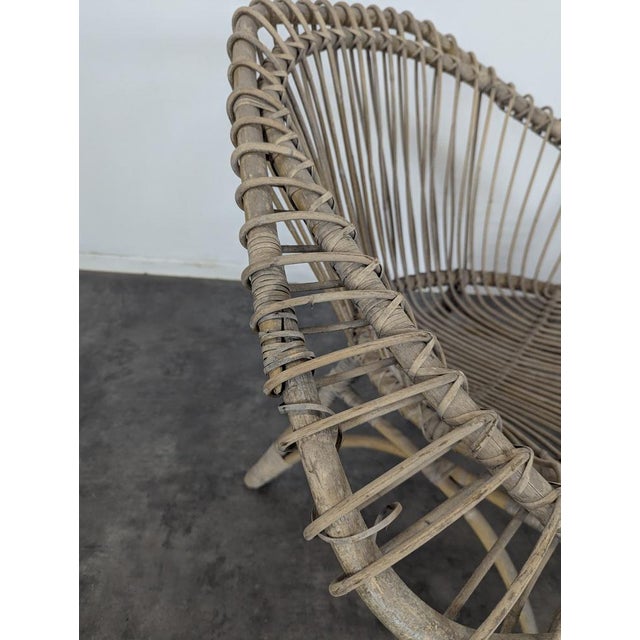 Rattan Lounge Chairs by Franco Albini, 1950s, Set of 2 For Sale - Image 3 of 7