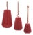 Iron Bell Ornament Set of 3 For Sale