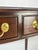 Brown Vintage Harden Furniture "Circa 1991" Collector's Edition Cherry Bowfront Console / Writing Desk For Sale - Image 8 of 16