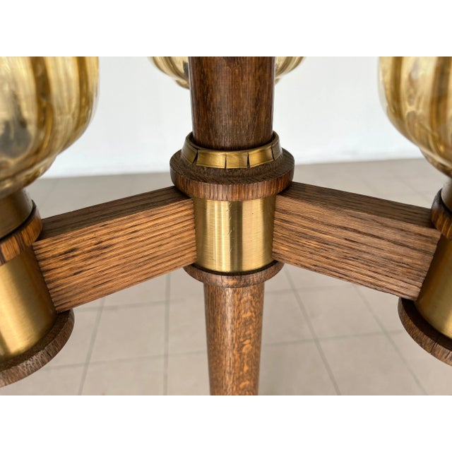 Cactus 3-Light Vintage Floor Lamp For Sale In New York - Image 6 of 11