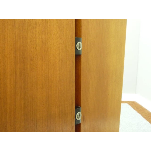 Mid-Century Walnut Office Desk, 1950s For Sale - Image 11 of 18