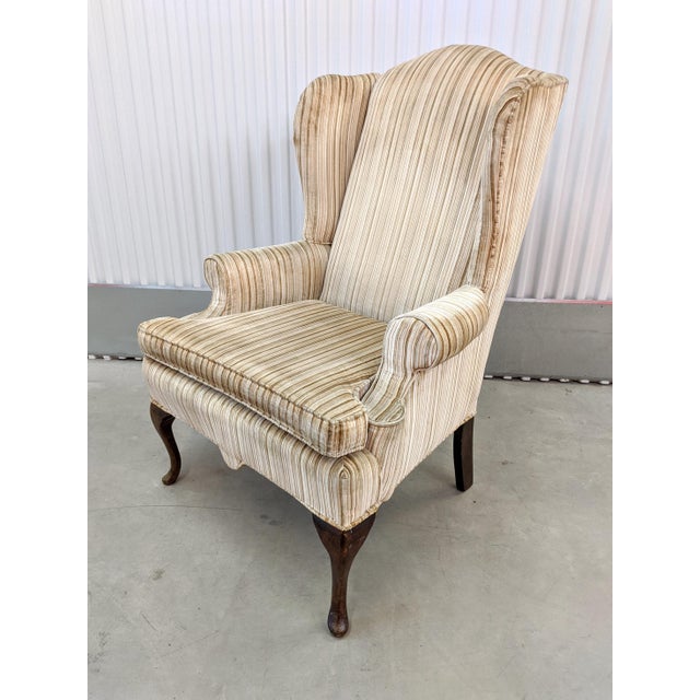 French Provincial Wingback Arm Chairs a Pair Chairish