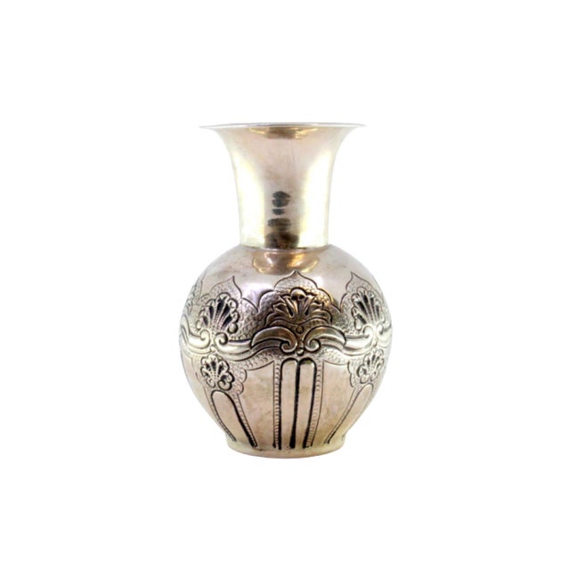 Metal Silver Jug with Shell Reliefs For Sale - Image 7 of 7