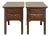 Pennsylvania House Chippendale 2 Drawer Nightstands - A Pair For Sale
