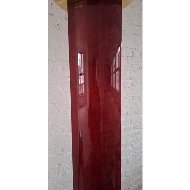 Model 2591 Floor Lamp in Parchment from Aldo Tura For Sale - Image 6 of 18