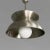Italian Modern Metal and Opaline Glass Pendant by Vico Magistretti for Artemide, 1970s For Sale - Image 3 of 18