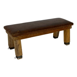 Vintage Gymnastic Bench, 1940s For Sale