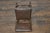 English 1880s Child's Chair with Turned Legs and Oil Cloth Upholstery For Sale - Image 4 of 12