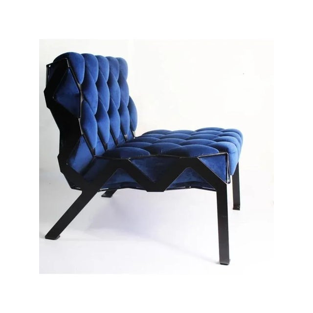 Contemporary Set of Matrice Chairs by Plumbum For Sale - Image 3 of 10