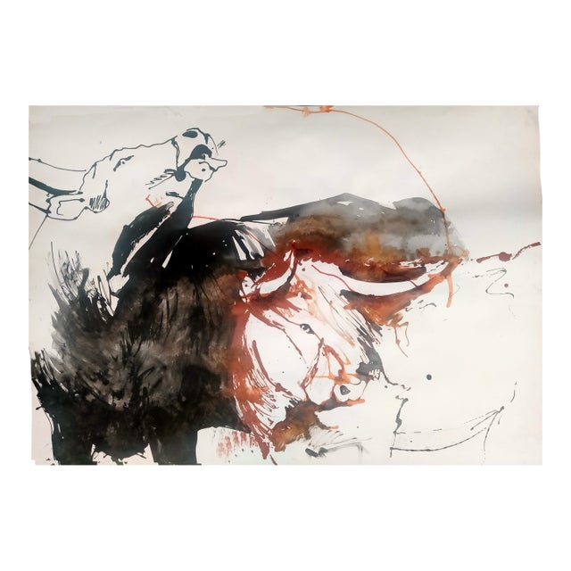 Cattle II by Guusje Bertholet For Sale