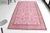Pink Vintage Anatolian Oushak Pink Rug For Sale - Image 8 of 9