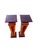 Brown Late 20th Century Pair Mahogany Inlaid Pedestals For Sale - Image 8 of 15