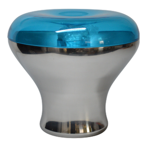 Karim Rashid Copco Sapphire Blue Stainless Steel Ice Bucket Kit
