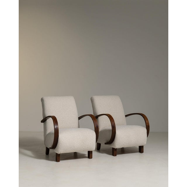 Wood 19th Century France Cream Wood Armchair For Sale - Image 7 of 11
