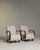 Wood 19th Century France Cream Wood Armchair For Sale - Image 7 of 11
