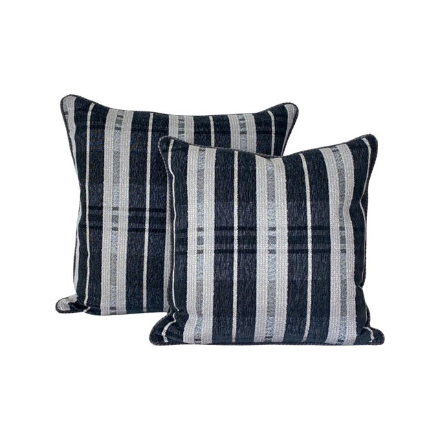 Charcoal Roper Charcoal 20x20 Pillow For Sale - Image 8 of 11