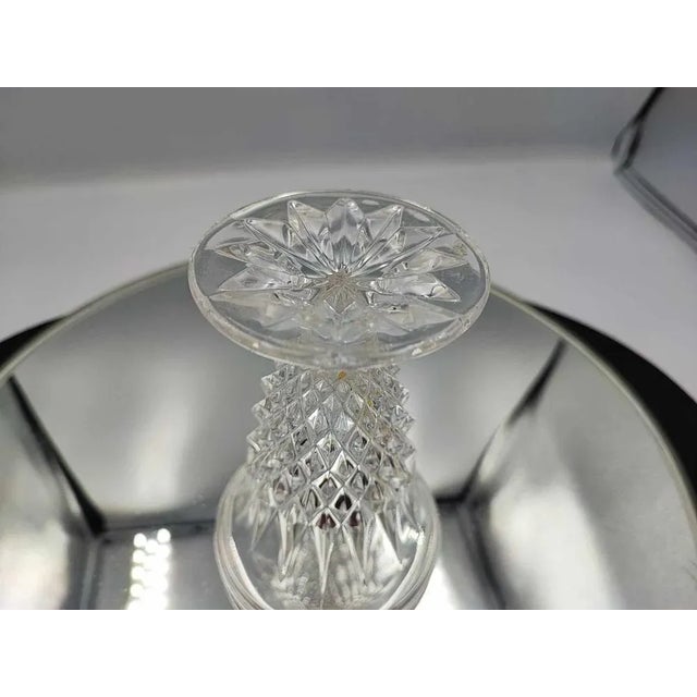 Vintage Crystal Vase, 1960s For Sale - Image 3 of 7