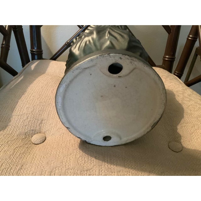 1980s Oversize Painted Porcelain Architectural Object For Sale In Chicago - Image 6 of 11