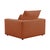 Boho Chic Cali Rust Performance Fabric Arm Chair For Sale - Image 3 of 7