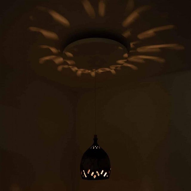 Danish Ceramic Pendant, 1960s For Sale - Image 6 of 9