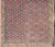 Turkish Konya Rug With All-Over Floral Lattice Design in Red, Blue, Olive Green 3'4 X 6'10 For Sale In Atlanta - Image 6 of 7