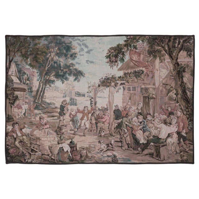 This tapestry is fully lined incorporating a sleeve along the top for hanging with a Hines hanging rod. Alternatively,...