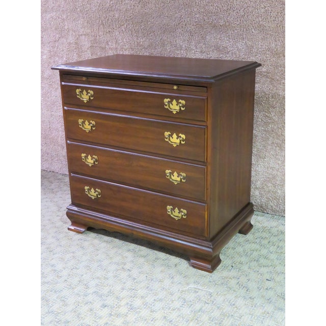 1960s Traditional Solid Cherry Bachelors Chest Chairish