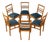 Art Deco Dining Chairs, Set of 6 For Sale
