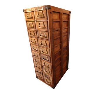 Vintage Remington Rand Guardsman Catalog Cabinet For Sale