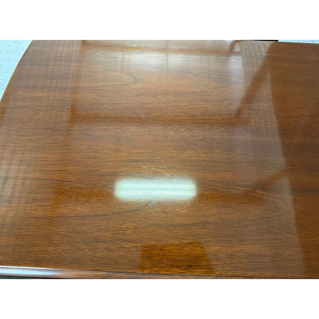 Late 20th Century Pair of Hickory Chair Historic James River Plantation Drop-Side End Tables For Sale - Image 15 of 16