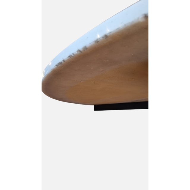 1960s TL30 Round Metal and Marble Table by Franco Albini and Franca Helg for Poggi, Italy, 1960s For Sale - Image 5 of 9