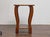 Brown Austrian Biedermeier 19th Century Walnut Side Table With Star Marquetry Top For Sale - Image 8 of 11