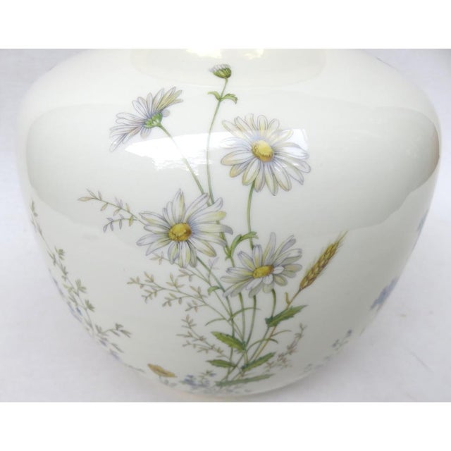 Blue Wiesengrund Und Bergeshöh`n Vase from K&A Krautheim Selb Bavaria, 1940s For Sale - Image 8 of 18