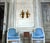 Antique Italian Giltwood Wall Candelabra Sconces, (Woodward & Lothrop Dept. Store Washington D C) For Sale - Image 12 of 16
