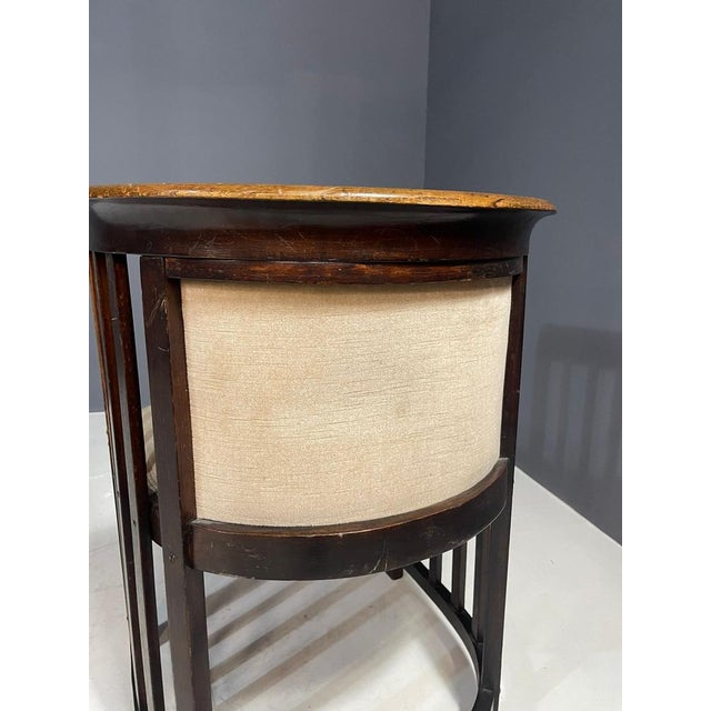 Wood Art Nouveau Armchair by Josef Hoffmann for Jacob & Josef Kohn, Vienna, 1905 For Sale - Image 7 of 17